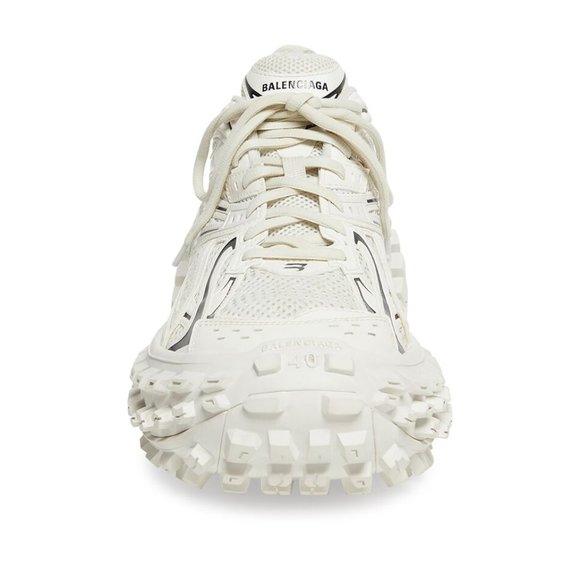 NEW Balenciaga Women's Defender Sneaker off-white mesh EU 37 US 7 - Picture 5 of 10